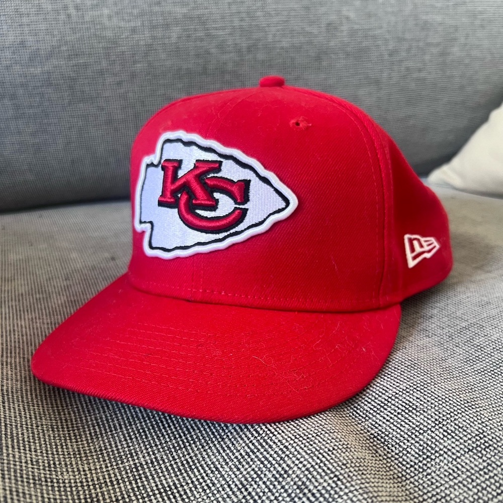 KC Chiefs Super Bowl LIIV Champs Hat - fitted 7 1/4